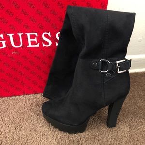 DISCONTINUED (NEVER WORN) GUESS CILANTRO 2 BOOTS